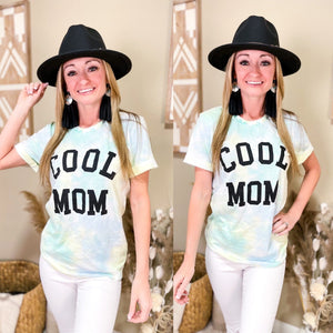 Cool Mom Tie Dye Graphic tee T-Shirt/Tee 