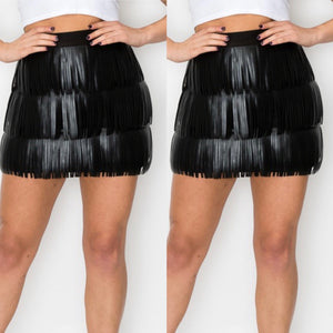 The Black Betty Fringe Skirt 